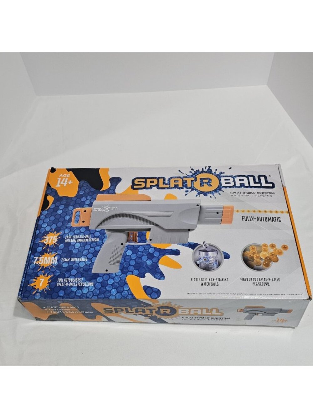 Splat R Ball SRB375M Water Bead Blaster Gun Toy Fully Automatic W Accessories